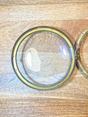 Clock Bezel W/ Convex Glass (5.81 Inch Dia, 4.88 Inch Inner Dia)    KD4385