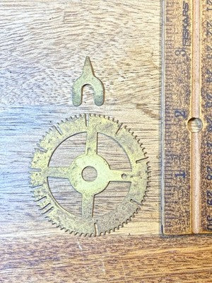 Ingraham (Stamped 12 27) Clock Movement Count Wheel (KD4556)