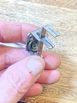 Gilbert Clock (Steel Plates) Pendulum Bridge (See Pics to ID) KD4430