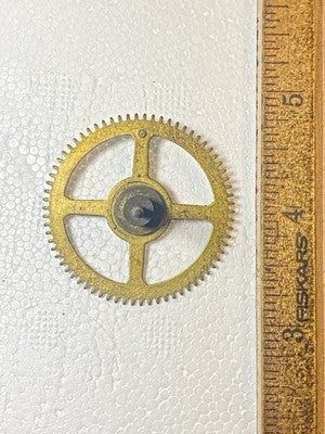Ingraham (Stamped 10/29) Clock Strike Side 4th Wheel - Vintage Clock KD3418