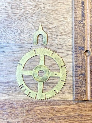 Ingraham (Stamped 5 12) Clock Movement Count Wheel (KD4306)
