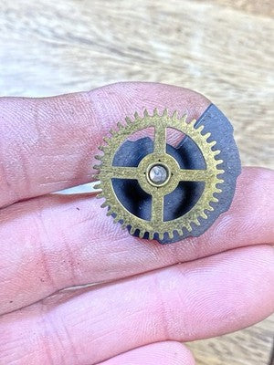 Cuckoo Clock  MFG Co Hour Wheel - Vintage Clock Parts KD3365