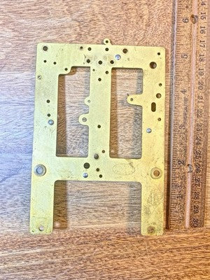 Sessions Chime Clock Back Plate (Looks Good) - Vintage Clock Parts KD3405