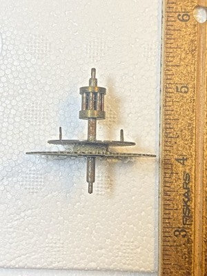 Old Sessions Clock Movement Strike Side 3rd Wheel (See Pics to ID Mvmt) (KD4573)