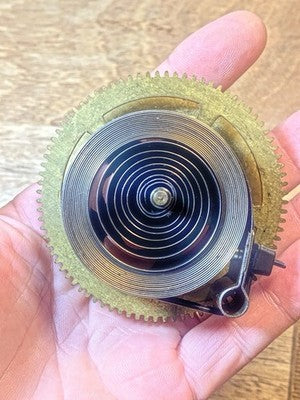 Gilbert Clock (Steel Plates) Strike Side Main Wheel (See Pics to ID) KD4446
