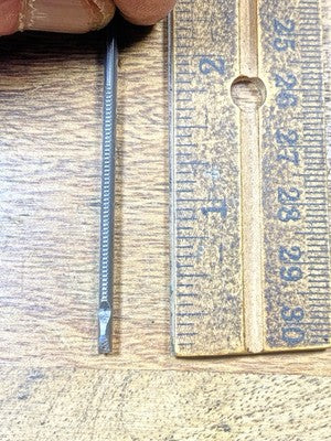 6 Inch Long Parlor Or Kitchen Clock Pendulum Rod (4.23mm On Threads) (KD2985)