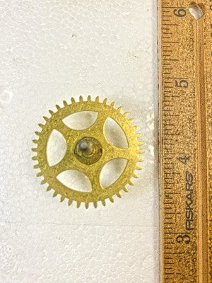 Gilbert Clock Movement (Pat. June 3 1879) Time Side 4th Wheel (KD2688)
