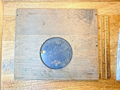 Sessions Clock Case Back Board and Door 9 Inches X  10 3/8 Inches (LL5377)