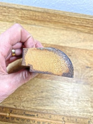 Antique Mantel Clock Wooden Side Trim Part   (KD3107)