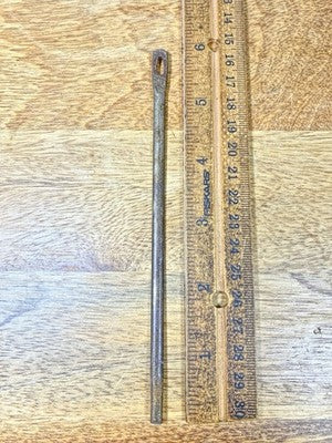5 7/8 Inch Long Parlor Clock Pendulum Rod (Dia On Threads Is 4.5mm) (KD3172)