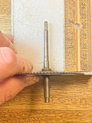 Ingraham (Stamped 10/29) Clock Time Side Main Wheel - Vintage Clock Parts KD3429