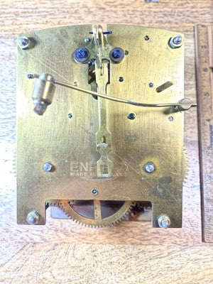 Enfield Clock Movement Rack (See Pics To ID Mvmt) (KD2872)