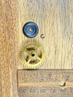 Herschede Clock Movement (PL 78) Minute Wheel (See Pics To ID Movement)  (KD3332