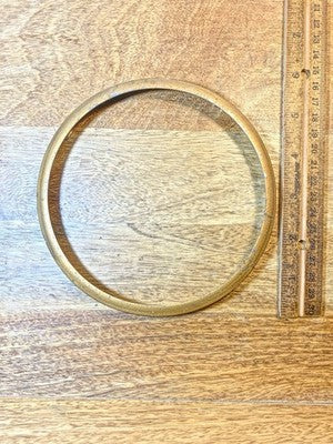 Clock Dial Pan Trim Ring 5.69 Inch Outer Diameter (5.0 Inch Inner Dia.) (KD4116