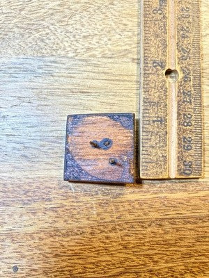 Vintage Wood Clock Foot      (KD4338)