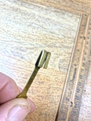 Enfield Clock Movement Pendulum Leader (See Pics To ID Mvmt) (KD2863)