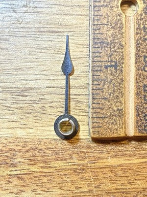 Clock Hour Hand 1 7/16 Inches Long (Arbor Is 4.2mm Dia.) - Vintage Clock KD3469