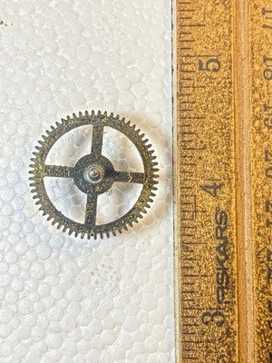 GM Amgen Cuckoo Clock Movement Time Side 2nd Wheel  (KD4172)