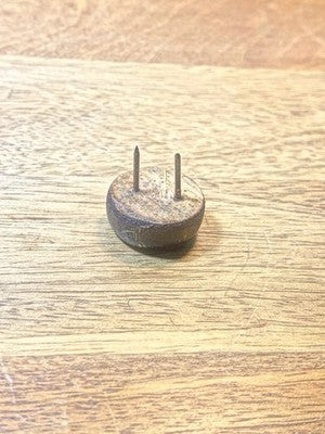 Vintage Wood Clock Foot      (KD4449)