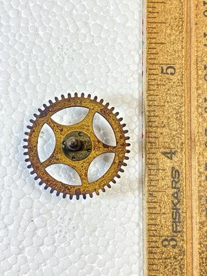 Gilbert Clock Movement (Stamped 23) Time Side 4th Wheel (KD2765)