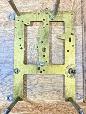 Sessions Clock Movement Front Plate (Pivots Look Good) Vintage Clock Part KD3264