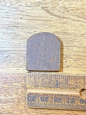 Cuckoo Clock Door ( 1 3/16 X 1 1/16 Inches)- Vintage Clock Parts KD4065