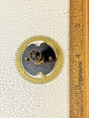 Made In Japan Clock Movement Strike Side 3rd Wheel (See Pics To ID Mvmt)  KD4265
