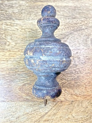 Clock Finial 4 3/4 Inches Tall, 2 1/2 Inch Diameter (KD2574)