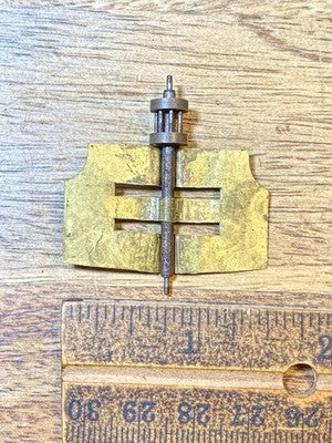 Made In Japan Clock Movement Strike Side Fly Wheel (See Pics To ID Mvmt)  KD4263