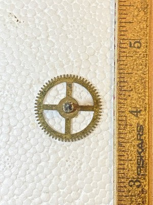 GM Angem Cuckoo Clock Movement Time Side 2nd Wheel  (KD4058)
