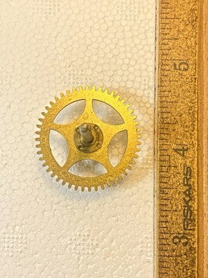 Gilbert Clock Movement (Stamped 30) Time Side 4th Wheel (KD4602)