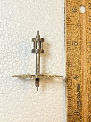 Made In Japan Clock Movement Time Side 3rd Wheel (See Pics To ID Mvmt)  KD4261