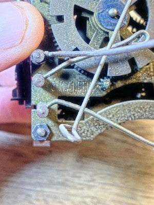 GM Amgen Cuckoo Clock Movement Verge  (KD4170)