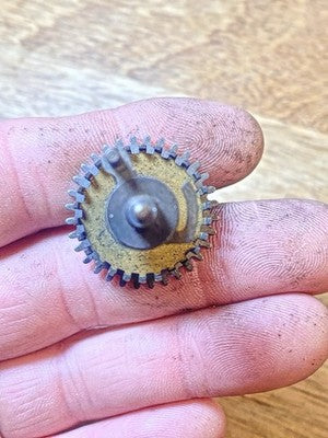 Ingraham (Stamped 10/29) Clock Hands Post - Vintage Clock Parts KD3430