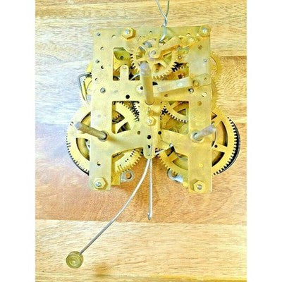 Old New Haven Clock Movement Time Side 2nd Wheel (See Pics to ID Mvmt) (K5857)