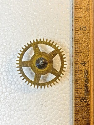 Seth Thomas Plymouth 89IM Clock Movement Time Side 4th Wheel (KD4347)