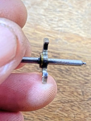 Herschede Clock Movement Verge (See Pics To ID Mvmt)  (KD2683)