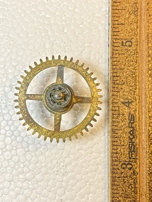 Ingraham (Stamped Oct 78) Clock Time Side 4th Wheel (KD4282)