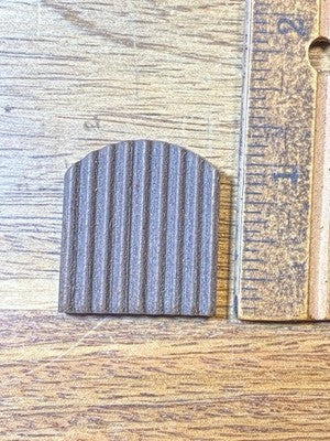 Cuckoo Clock Door ( 1 3/16  X 1 Inches)- Vintage Clock Parts KD4077