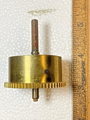 Herschede Clock Movement Time Side Main Wheel (See Pics To ID Mvmt))  (KD4214)