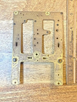 Ingraham (Stamped 12 27) Clock Movement Back Plate (KD4559)