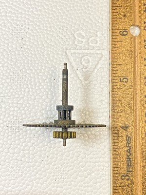 New Haven Clock Movement Strike Side 2nd Wheel (See Pics To ID Mvmt)  (KD2952)