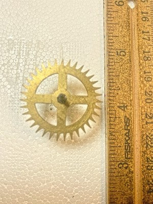 Made In Korea Clock Movement Escape Wheel - Vintage Clock Parts KD3685