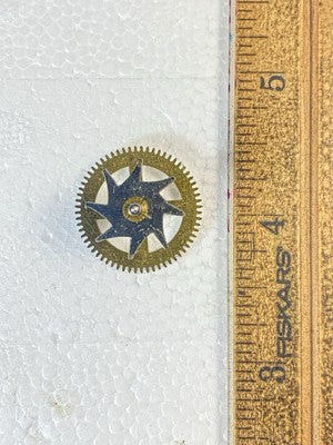 Hermle 131-030 Clock Movement Strike Side 3rd Wheel  (KD2567)