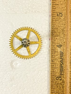 Herschede Clock Movement Strike Side 2nd Wheel (See Pics To ID Mvmt)  (KD2682)