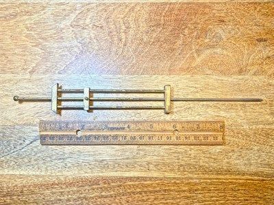 Clock Pendulum Parts (10 7/8 Inches Long)    (KD3588)
