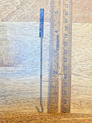 5 3/16 Inch Long Clock Pendulum Rod and Spring (KD3646)