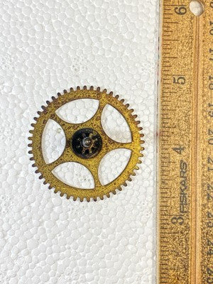 Gilbert Clock Movement (Stamped 23) Strike Side 2nd Wheel (KD2769)