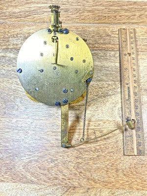 Herschede Clock Movement Time Side Main Wheel (See Pics To ID Mvmt)  (KD2685)