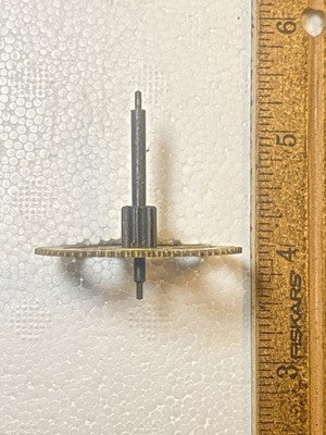 Made In Korea Clock Movement Strike Side 2nd Wheel - Vintage Clock Parts KD3451